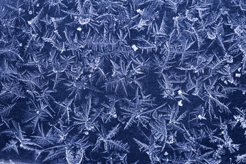 Texture of frost