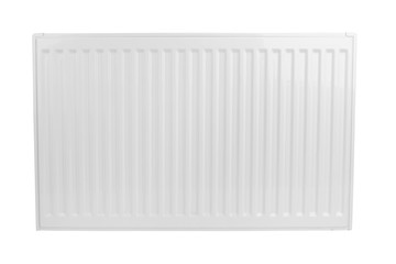 White heating radiator