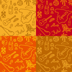 spanish seamless pattern