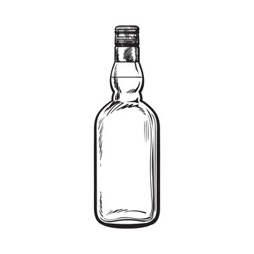 How to Draw a Bottle and Glasses of Wine Drawing Tutorial | How to Draw  Step by Step Drawing Tutorials