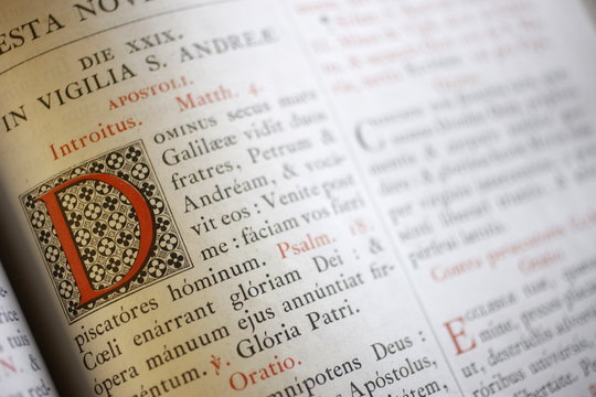 Latin Missal, Lyon, Rhone, France