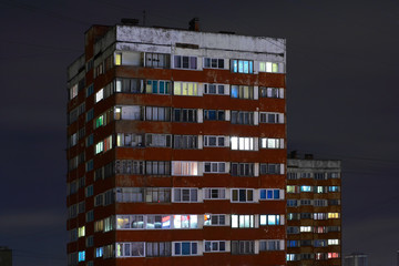 Fototapeta premium Night city