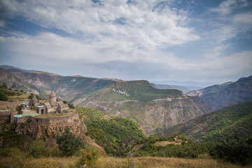 Fototapeta na wymiar Tatev monastery in Armenia