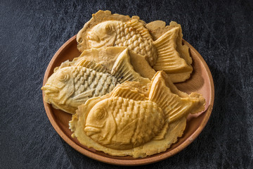 たいやき fish‐shaped pancake (taiyaki)japanese food