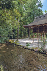 古都京都　上賀茂神社の風景