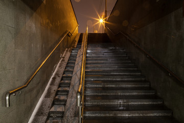 Fototapeta na wymiar underground passage