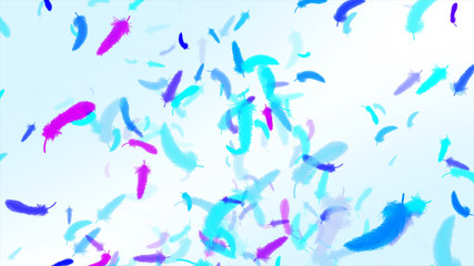 図形ふわふわパーティクル