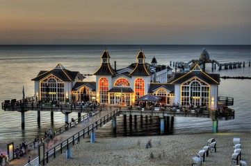 Seebrücke Sellin / Rügen HDR