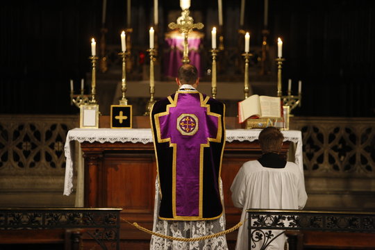 Traditionalist Mass, Lyon, Rhone, France