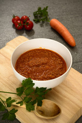 Homemade pot of Bolognese sauce