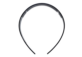 Hair band, headband or hair hoop isolated on white background.