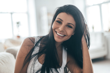 Happy smile. 
