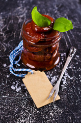 Homemade dried tomatoes