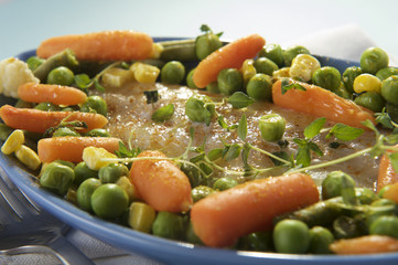 fish with vegetables 