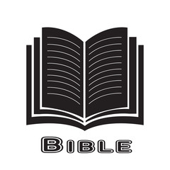 Bible icon isolated on white background