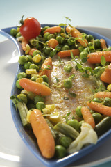 fish with vegetables 