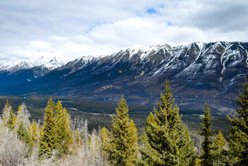冬のカナディアン・ロッキー　クートニー・バレー・ビューポイント