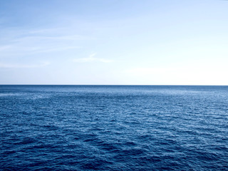 Obraz premium Sea and sky horizon background