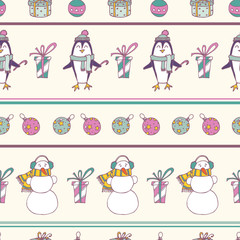 Christmas Seamless Pattern.