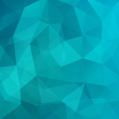 Obraz premium Abstract geometric style blue background. Vector illustration