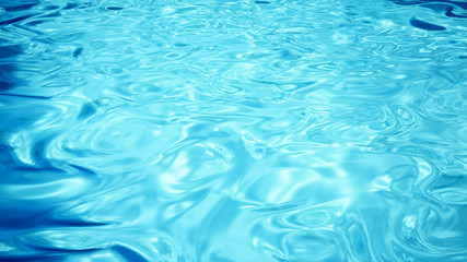 Water texture pool. 3d illustration, 3d rendering.