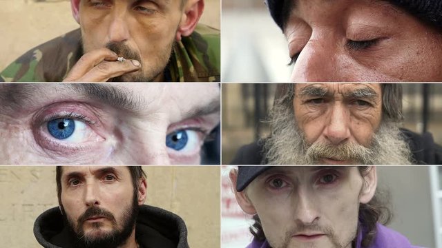  Composition of suffering of different Homeless faces