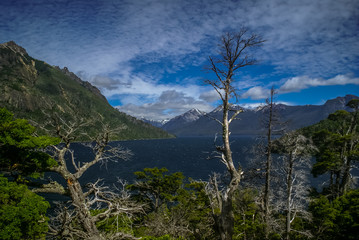 Scenic view of Bariloche