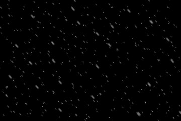 Rain fall concept. Falling raindrops on black background. Just c