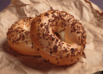 Garlic Bagel