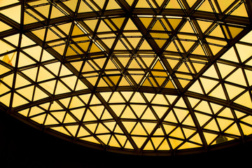 Fototapeta premium whirl architecture rooftop abstract background.