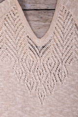 Beautiful openwork knit sweaters.