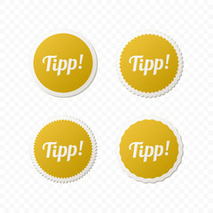 Tipp Sticker