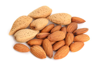 Almond in shell and shelled