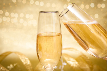 Champagne Celebration Background