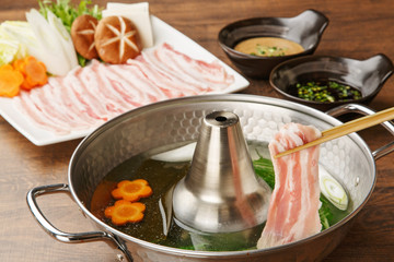 豚肉のしゃぶしゃぶ