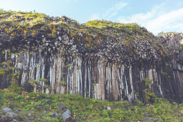 Svartifoss Waterfall in Iceland