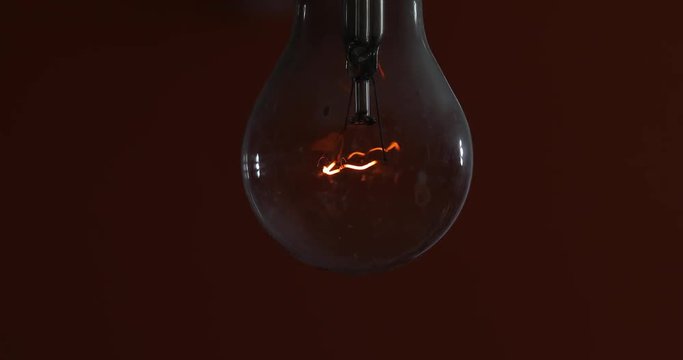 Flickering light bulb