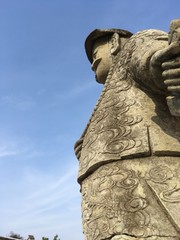 Obraz premium chinese statue in Phrapathom Chedi