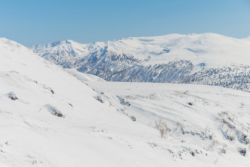 Obraz premium Snowy mountains