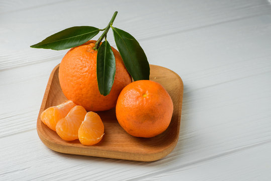 juicy and fresh tangerine