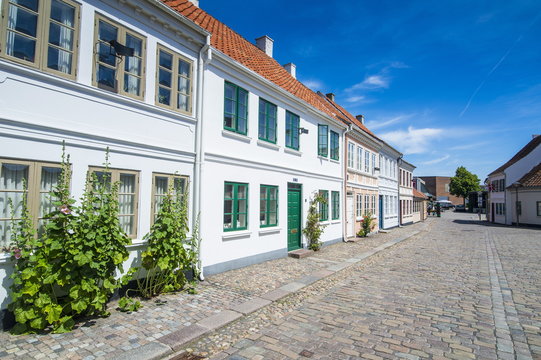 Old precinct of Odense, Funen, Denmark