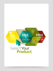 A4 business brochure template