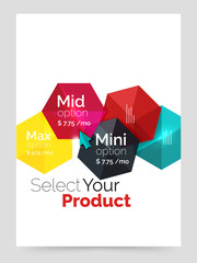 A4 business brochure template