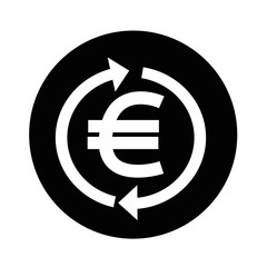 money euro icon illustration design