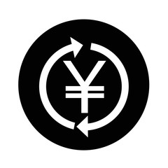Money Yen Icon illustration design