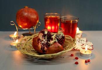 Гранат и гранатовый сок