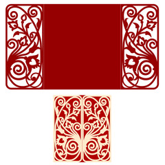 Layout wedding invitation