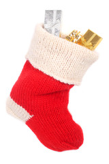 Red Christmas sock