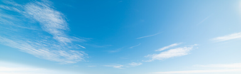 blue sky in Pacific Beach