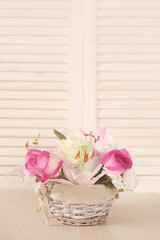 Basket of flowers